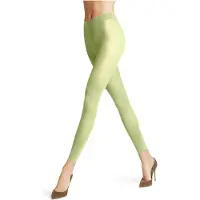 Falke Pure Matt eenkleurig materiaal ondoorzichtig 50 DEN legging dames groen - maat M-L