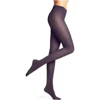 Falke Pure Matt eenkleurig materiaal ondoorzichtig 50 DEN panty dames rood - maat S-M