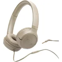 JBL Tune 530, Kabel, Muziek / Vrije tijd, 20 - 20000 Hz, 142 g, Koptelefoon met microfoon, Beige