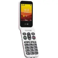 Doro Leva L21, R??d/Vit, Sleutel mobiele telefoon, Rood