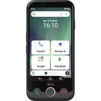 Doro Aurora 11, 11,4 cm (4,5 inch), 4 GB, 64 GB, 13 MP, Android 14, grafietkleur