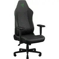 Razer ISKUR V2 X, Gaming stoel voor computers, draagvermogen 136 kg, geschikt voor een lichaamslengte van 160 cm, totale hoogte 200 cm, kleur: zwart, materiaal: staal