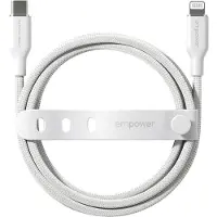 PanzerGlass empower by  Racing 60W USB-C to Lightning Cable | USB 2.0 | 1.2M | Silver White USB-kabel Wit