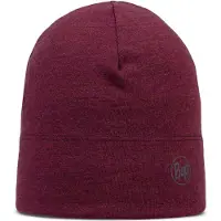 Buff - Midweight Merino Wool Hat - Muts One Size, rood