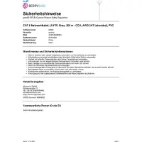Enzo UTP CAT6 box 305m grijs soepel - 1381534