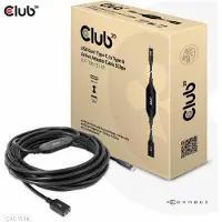 Club 3D Actieve USB-C-naar-A-adapterkabel 5 Gbps (mannelijk/vrouwelijk) 10 m/32,8 ft