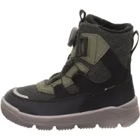 Superfit Snowboots 'Mars' donkergroen / zwart