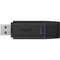 Kingston Clé USB Portable Datatraveler USB 3.2 512 Go Noir