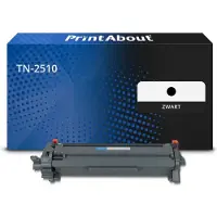 PrintAbout Toner TN-2510 Zwart Normale capaciteit geschikt voor Brother