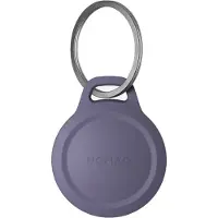 Nomad Rugged AirTag 1 / 2 Houder En Sleutelhanger Dusk