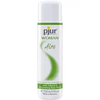Pjur Woman Aloe Glijmiddel - 100 ml - Waterbasis - Vrouwen - Mannen - Smaak - Condooms - Massage - Olie - Condooms - - Anaal - Siliconen - Erotisch