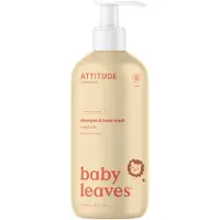 ATTITUDE Baby Leaves 2-in-1 Hair and Body Wash Pear Nectar 473 ml