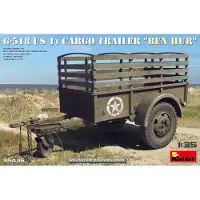 Other 1:35 G-518 US 1t Cargo Trailer Ben Hur
