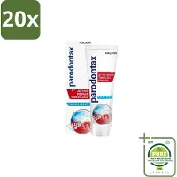 Parodontax 20 x - Tandpasta - Active Repair Tandvlees - Fresh Mint - 75 ml - Grootverpakking - Tandvlees Herstellen - Bloedend Tandvlees - Gezwollen Tandvlees - Tandplak Verwijderen - Frisse Adem