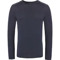 Nomad Tech Thermal Longsleeve Heren | Donkergrijs | M | Warme baselayer | Merinowol en polyester mix | Thermische regulatie en vochttransport | Anti-geur