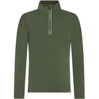 Protest Skipully Girls Refabrizoy 1/4 Zip Active Top Thyme-Maat 176