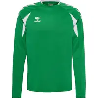 Hummel Sportsweatshirt 'Core 2.0' grasgroen / wit