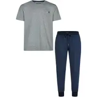 Phil&Co. Pyjama lang 'Essential' grey denim
