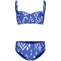 Pastunette Bikini 'Bandeau bikini' blauw