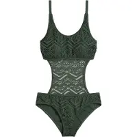 Bonprix Badpak olijfgroen
