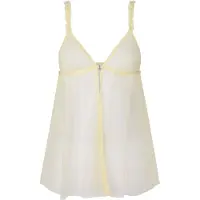 Hunkemoller Babydoll Flora Geel Dames | Maat: S