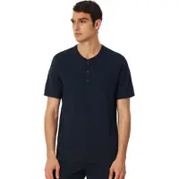 Schiesser Shirt ' T-Shirt - Mix + Relax ' nachtblauw