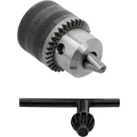 YATO Tandkrans Boorkop met Sleutel – 1,5 tot 10 mm – 3/8" (9,5 mm) 24UNF Schroefdraad – Koolstofstaal – Voor Boor- en Klopboormachines