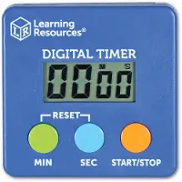 Learning Resources Digitale timer - Optellen en terugtellen