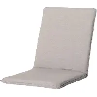 Madison stapelstoel tuinkussen Napels taupe - 55% Katoen 45% Polyester - Tuinkussens lage rug dun - |