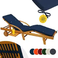 Detex Ligbedkussen Blauw 195x55x5cm