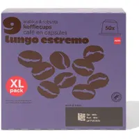 HEMA Koffiecups Lungo Estremo - 50 Stuks