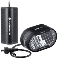 Supernova - B54 Max Akku-Scheinwerfer - Fietslamp zwart
