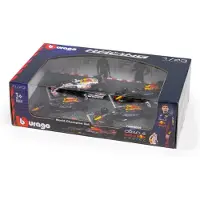 Bburago 78515 F1 Red Bull Verstappen &amp; Perez 1:43 Modelbouwkit Auto 4 Eenheden
