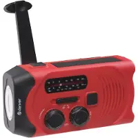 Denver SCR-2010 Noodradio Rood