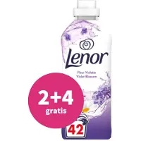 Lenor 2+4 gratis: Wasverzachter Purple Blossom 42 Wasbeurten 882 ml