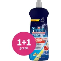 Finish Spoelglansmiddel Hygiëne Gloss + Dry Vloeibaar Citroen 800 ml
