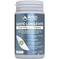 Arkopharma Santé Longévité Capital Cérébral 60 Capsules