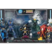 Sonic Sega Sonic X DC Multipack-figuren, 13 cm, 4 stuks, meerkleurig. Meerkleurig, one size