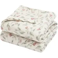 Meyco Baby Flower 120x120 Cm Muslin 2 Units Veelkleurig Kinderen