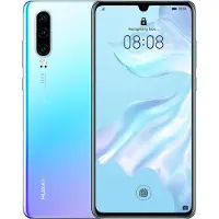 Huawei P30 Single-SIM 128 GB ELE-L09 (alleen GSM, geen CDMA), 4G/LTE smartphone, fabrieksmatig ontgrendeld – internationale versie (Atemkristall)