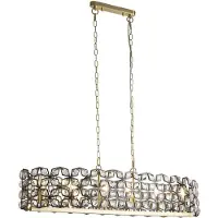 Searchlight Hanglamp Iris goud