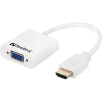 Sandberg HDMI-naar-VGA-converter met audio