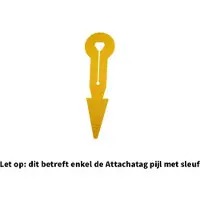 Virbac Auriplak Attachatag pijl met sleuf