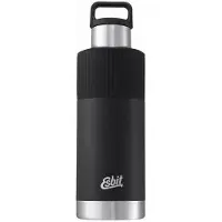 Esbit - Sculptor Standard Mouth Insulated Bottle 1000 ml, zwart/grijs