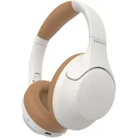 Lenco HPB-830GY - Draadloze Bluetooth koptelefoon met Active Noise Cancelling en ingebouwde microfoons - Grijs/Wit