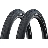 Schwalbe Buitenband Fat Frank K-Guard 28 x 2.00 / 50-622 mm - bruin / creme met reflectie