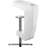Goobay bureauklem voor loeplamp | wit