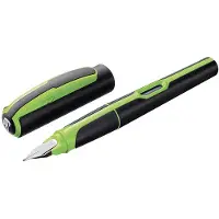 Pelikan Vulpen stijl Neon (Groen, Zwart)