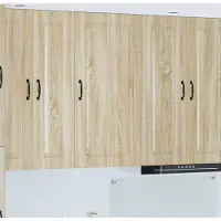 vidaXL Vaatwasserpaneel Kalmar Sonoma Eik 50 x 31 x 100 cm