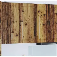 vidaXL Vaatwasserpaneel Kalmar Oudhout 50 x 31 x 100 cm Bewerkt hout